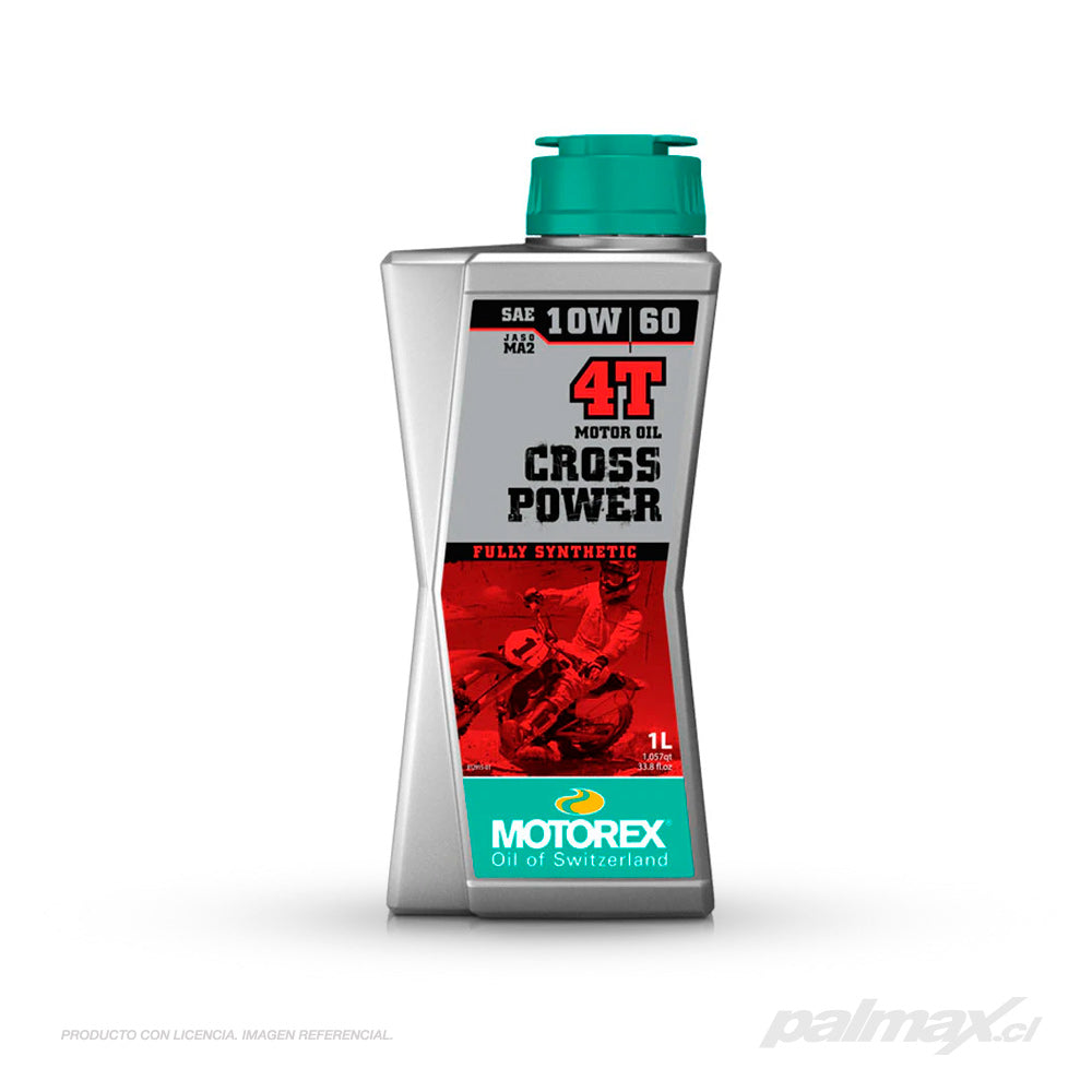 Aceite Sintético Cross Power 4T 10w/60 | Motorex